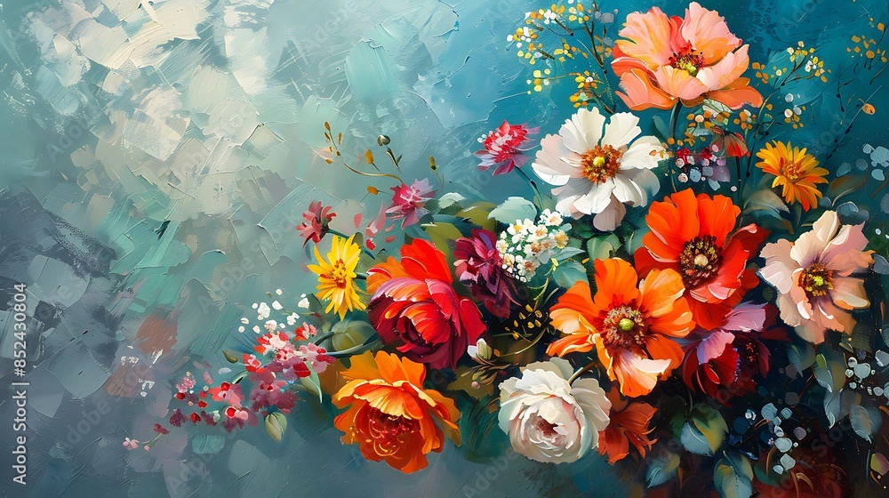 Colorful flower bouquet Colorful flower bouquet