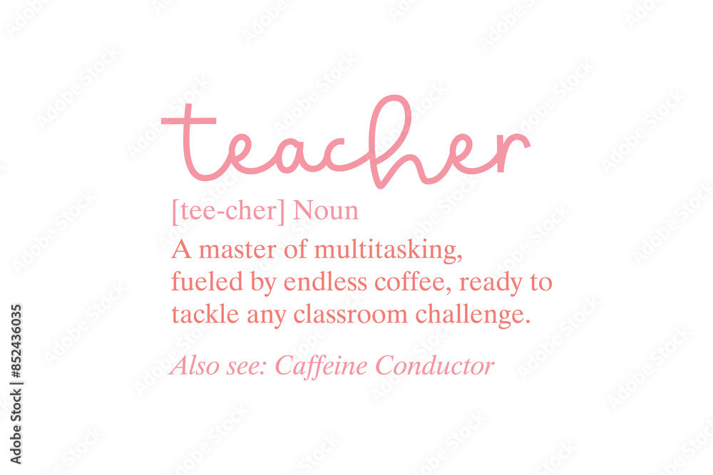 Retro Teacher noun Quote typography T shirt design Retro Teacher noun Quote typography T shirt design