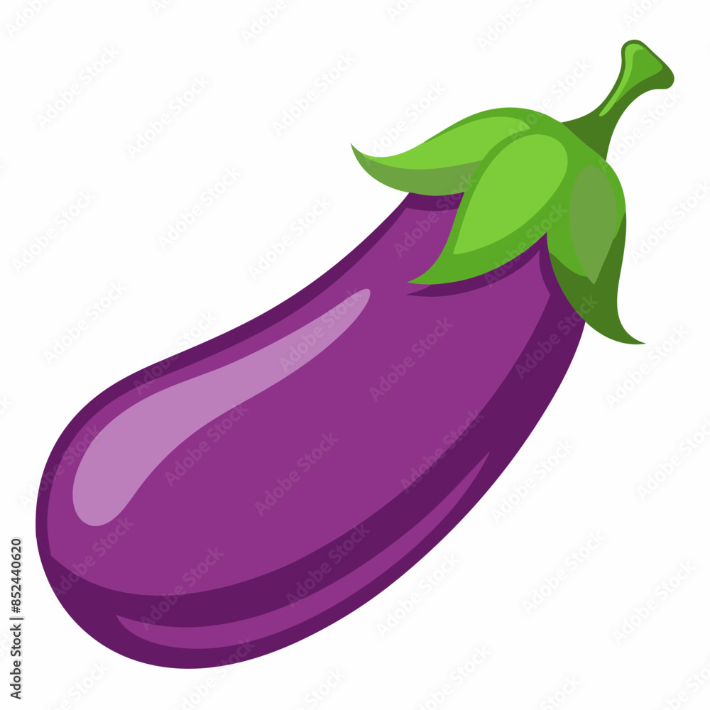 eggplant isolated on white eggplant isolated on white