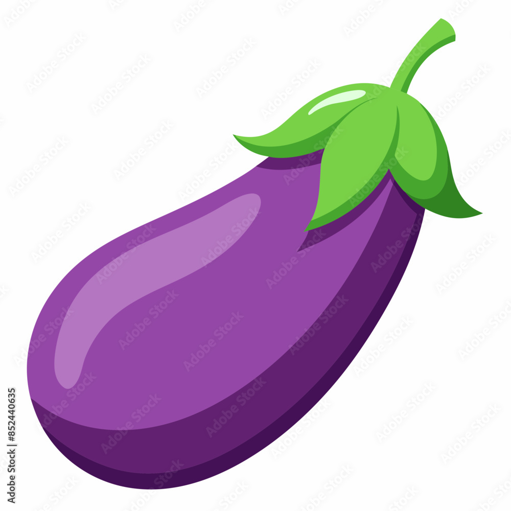 eggplant isolated on white eggplant isolated on white