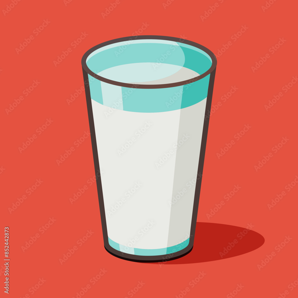 glass of milk glass of milk