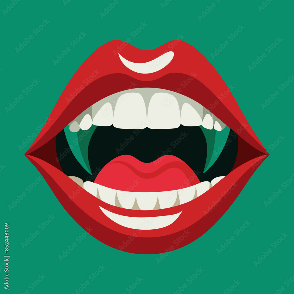 illustration of lips illustration of lips