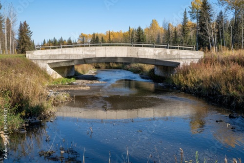 Peaceful River Scene. Nature's tranquility concept