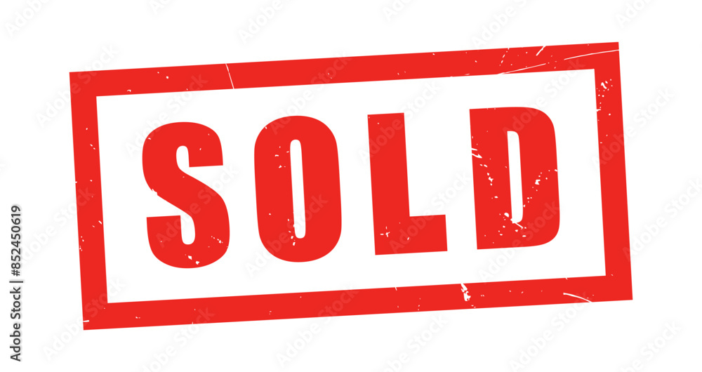 Sold stamp vector with grunge effect. Business retail market economy symbol. Sold stamp vector with grunge effect. Business retail market economy symbol.