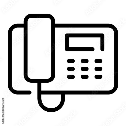 telephone line icon