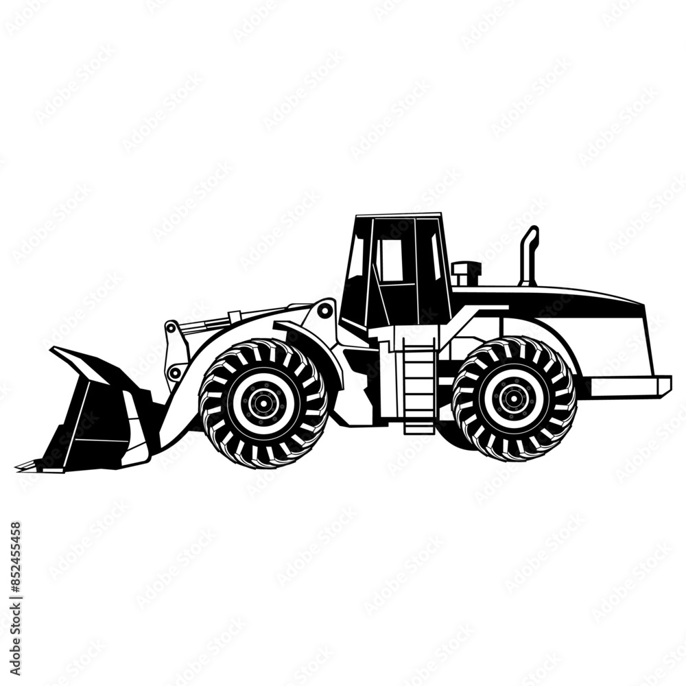 Fototapeta premium Bulldozer