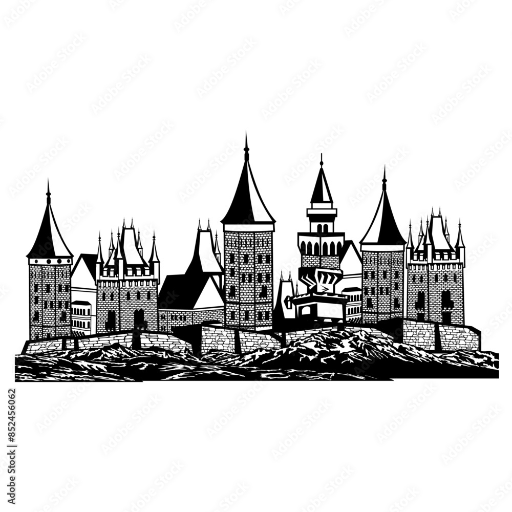 Obraz premium Castle