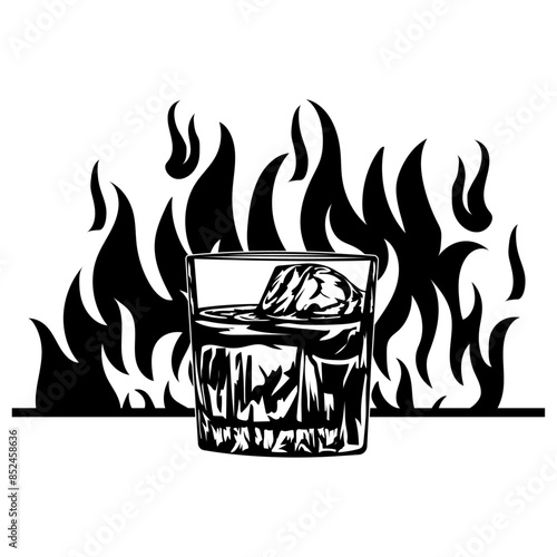 Flaming Wiskey