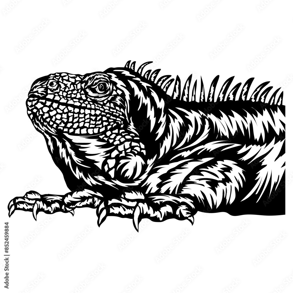 Obraz premium Iguana