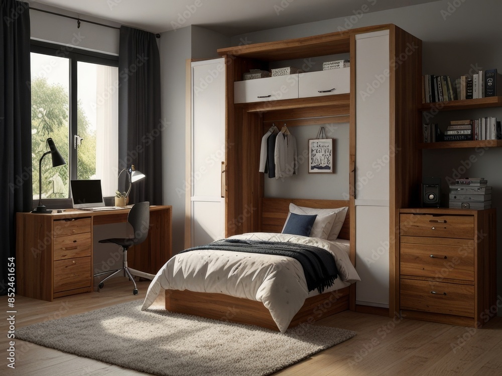 Teenage minimal bedroom idea Teenage minimal bedroom idea