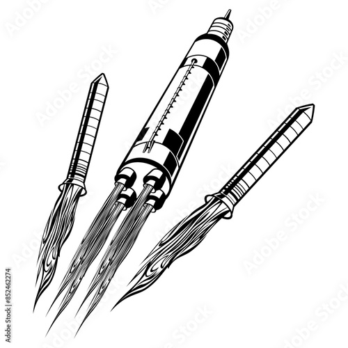 Rocket Launch Separation