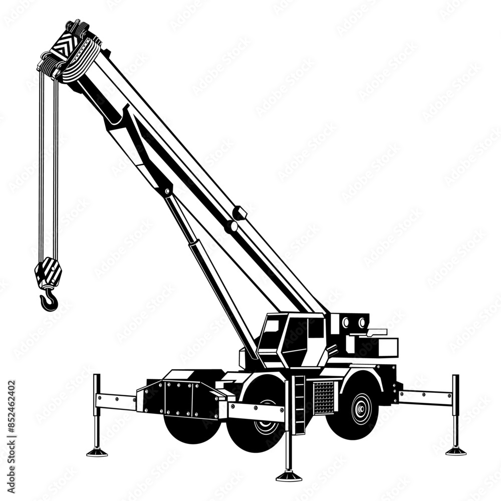 Rough Terrain Crane Rough Terrain Crane
