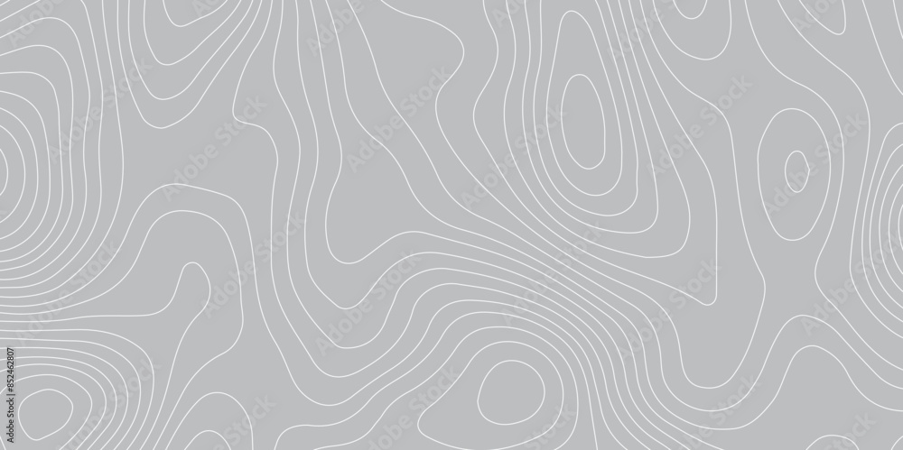 Abstract topography geography contour map and curve reliefs background .elevation contouring gray paper and white lines background .geographic mountain contour map grid vector background design . Abstract topography geography contour map and curve reliefs background .elevation contouring gray paper and white lines background .geographic mountain contour map grid vector background design .