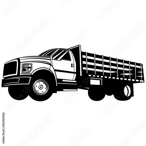 Stake Bed Truck