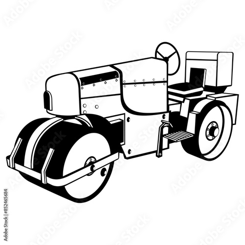Vintage Road Roller