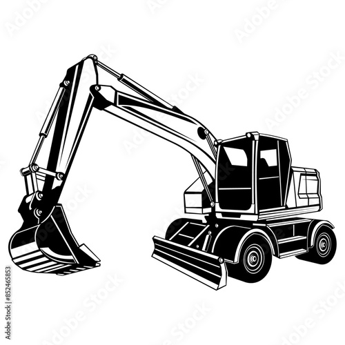 Wheeled Excavator