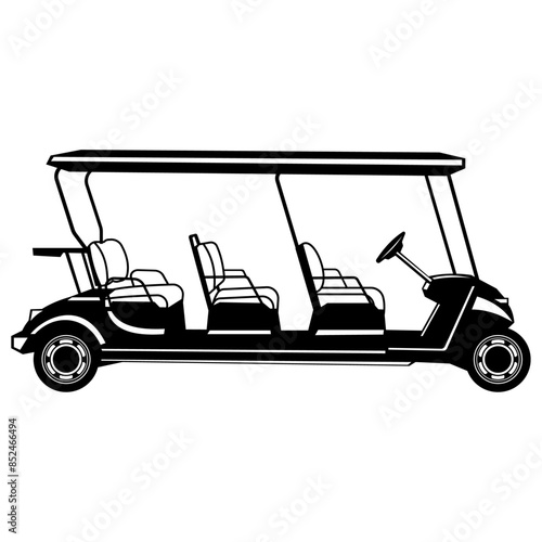 7 Seater Golf Cart 2