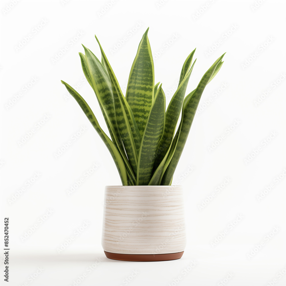 plant in flowerpot on isolated white background plant in flowerpot on isolated white background