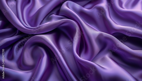 Abstract Purple Silk Fabric Texture