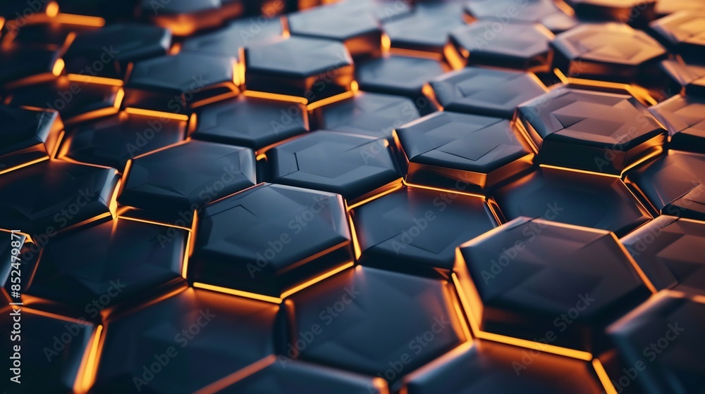 Clean background with intersecting hexagonal tech patterns, fresh and modern. Clean background with intersecting hexagonal tech patterns, fresh and modern.