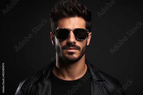 Handsome Man with attitude in fancy Shade Sunglass © Neha