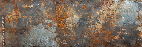 Grunge rusty orange brown metal corten steel stone background texture © t a k a h i r o