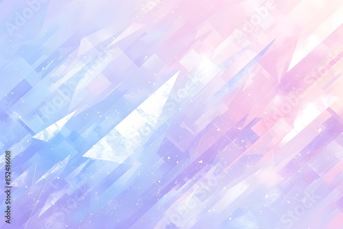 Wallpaper Mural Abstract holographic background with pastel geometric shapes for dynamic and energetic concept Torontodigital.ca