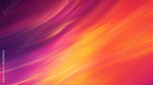 Dark Purple and Orange Abstract Background