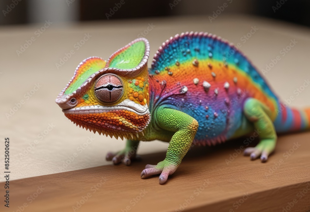 Obraz premium chameleon