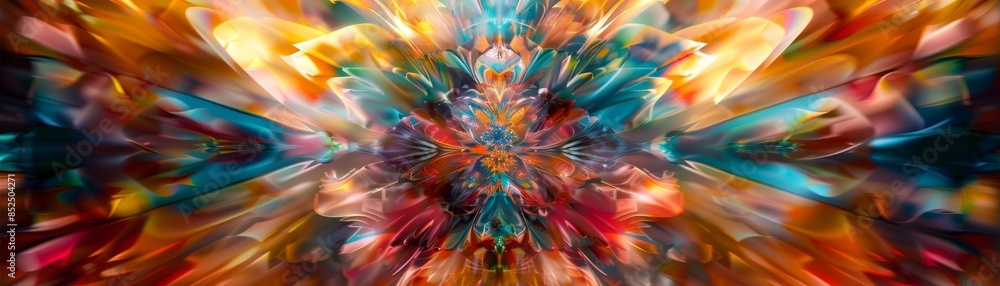 Kaleidoscopic out-of-focus backdrop with vibrant hues. Kaleidoscopic out-of-focus backdrop with vibrant hues.