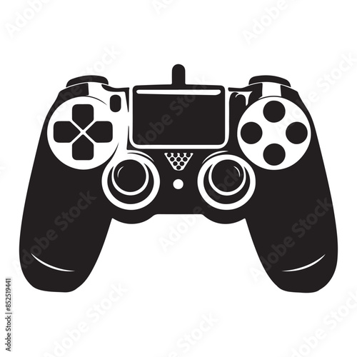 Gamepad Vector Silhouette 
