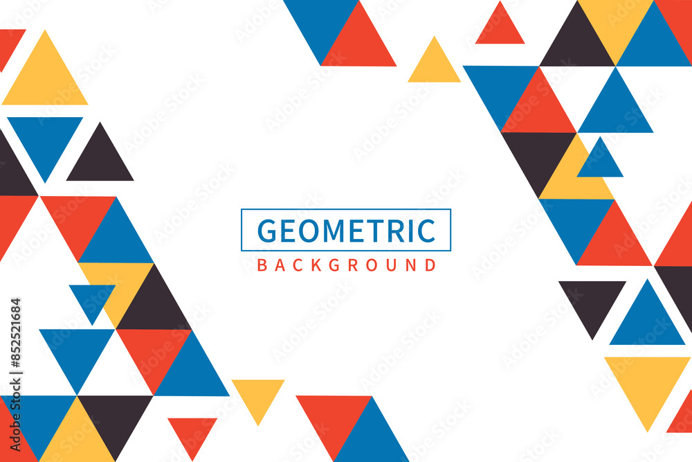 Abstract geometric background Abstract geometric background
