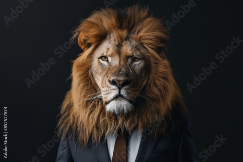 Lion in a Suit
