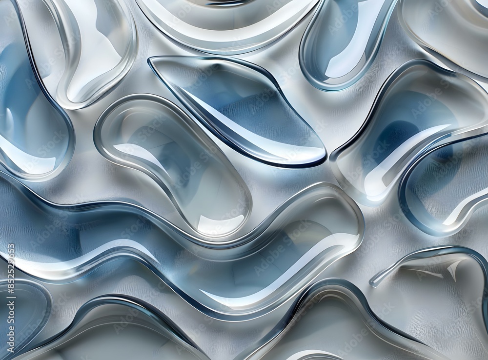 glass waves background glass waves background