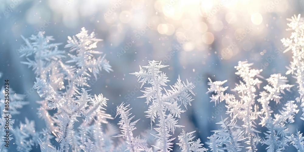 winter background with frozen leaves hanging winter background with frozen leaves hanging