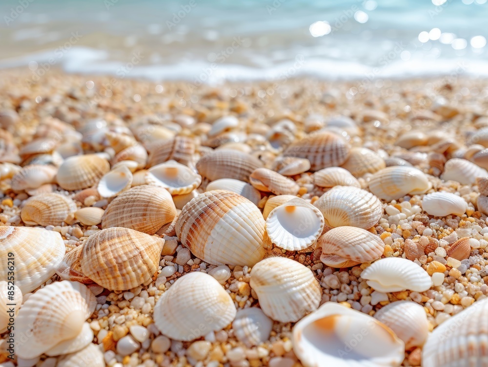 Seashells on the beach Seashells on the beach