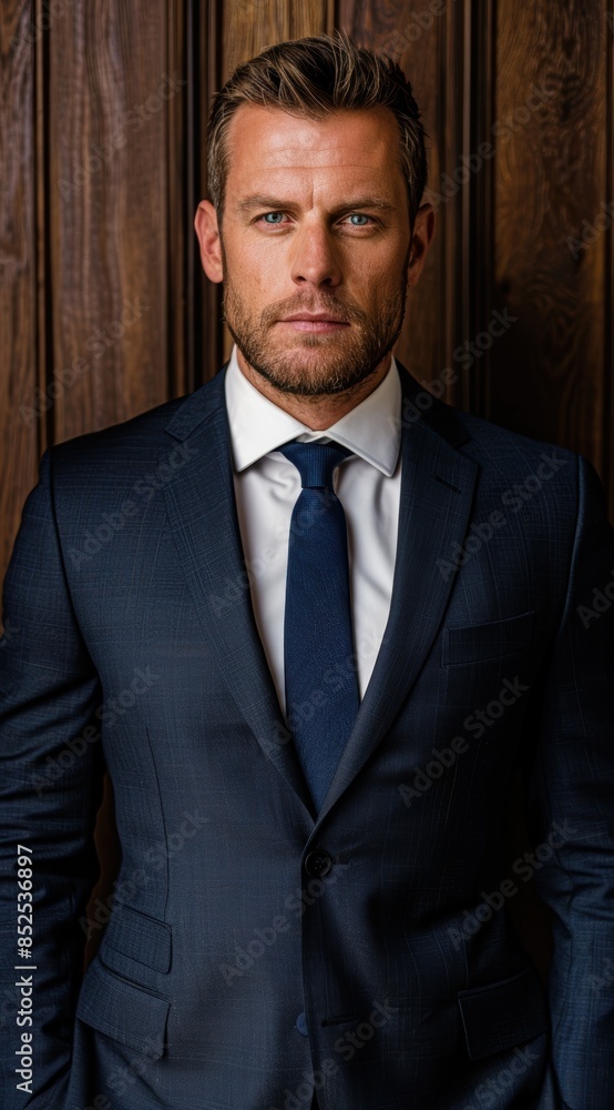 Serious businessman in suit and tie Serious businessman in suit and tie