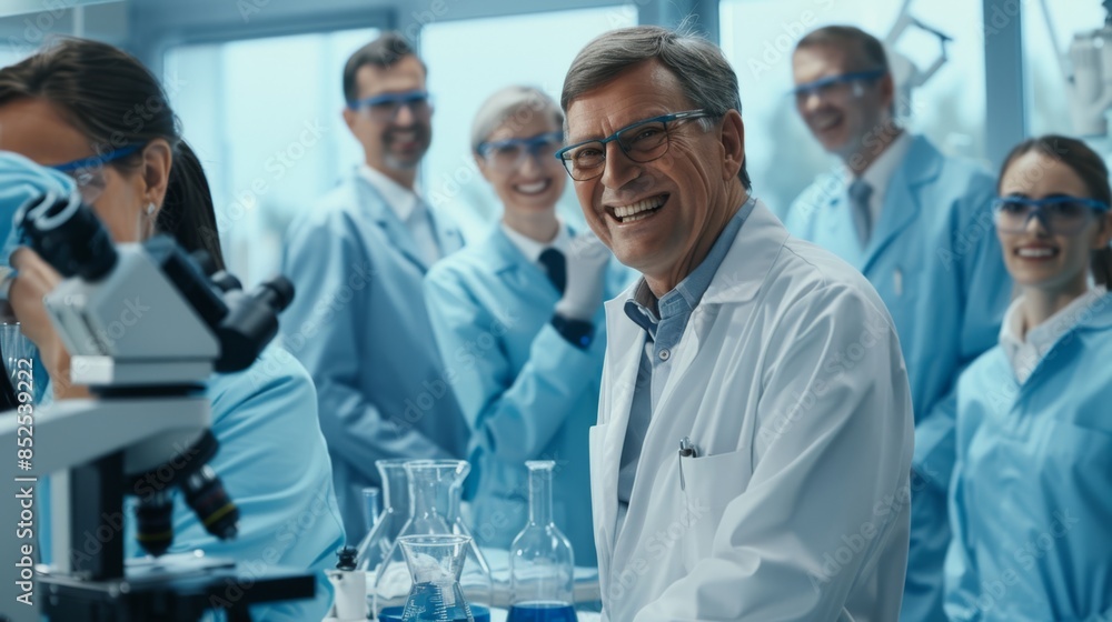 Fototapeta premium The Science Lab Team