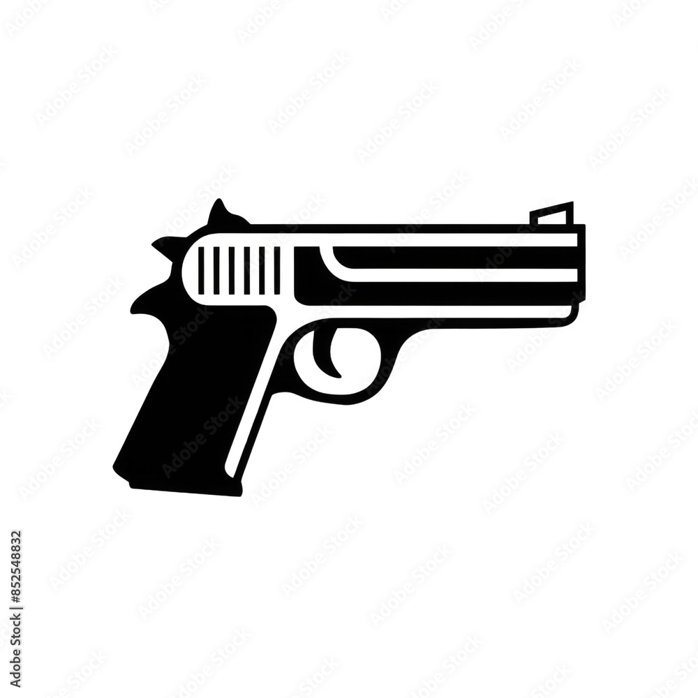 Simple Gun Icon Clean and Minimalistic Design for User Interfaces and Graphic Projects
Simple Gun Icon Clean and Minimalistic Design for User Interfaces and Graphic Projects