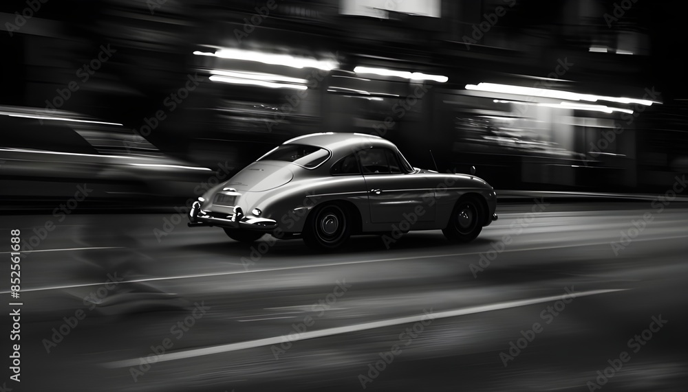 Car with Motion Blur Car with Motion Blur