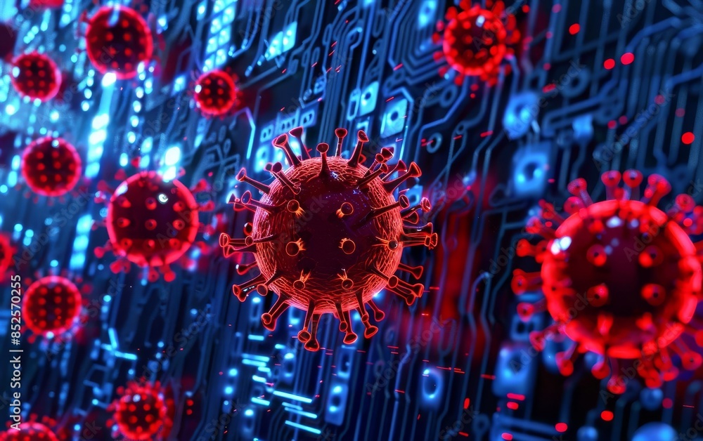 Defending against malware attack in the backdrop