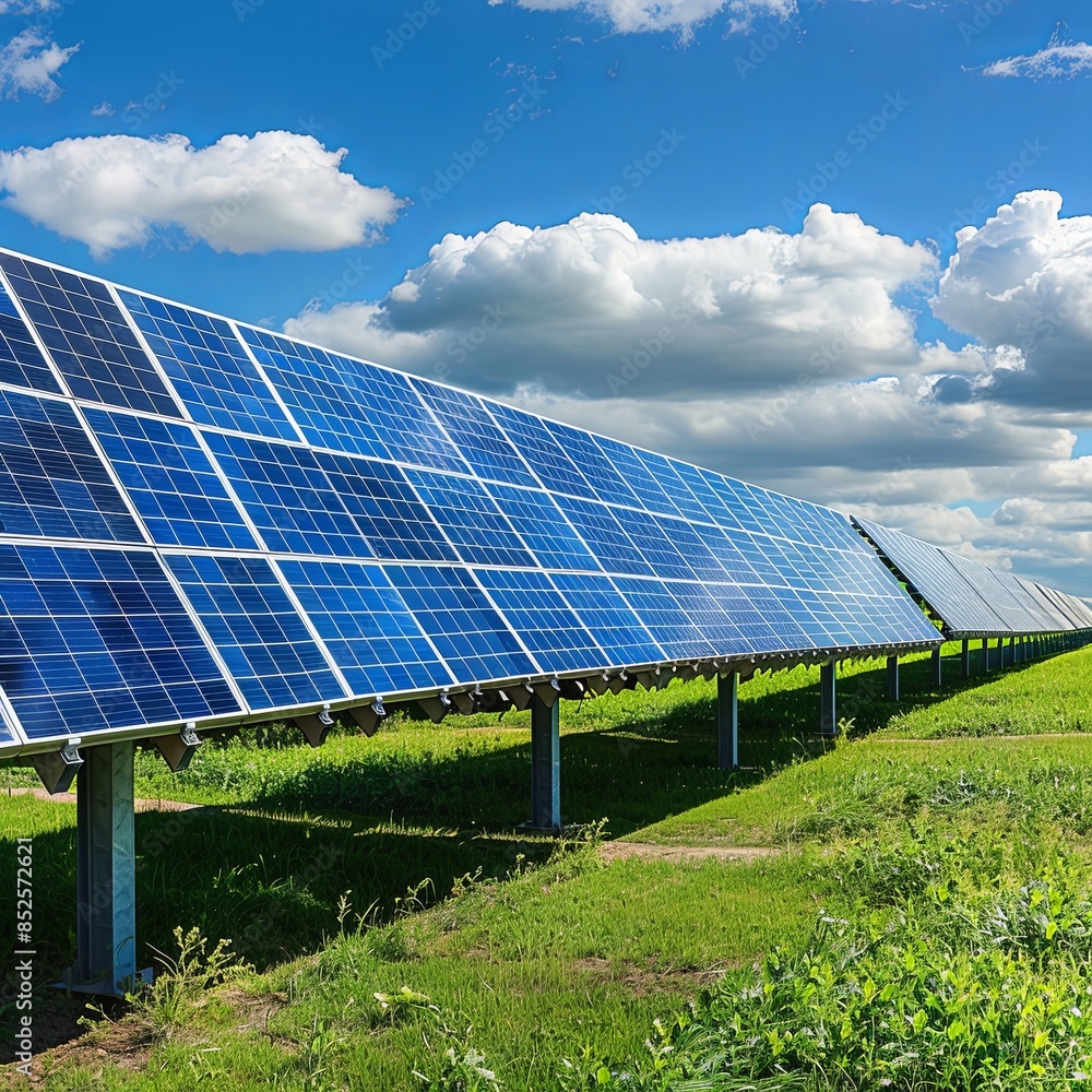 Renewable Energy from Field Solar Panels Renewable Energy from Field Solar Panels