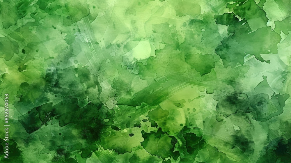 Abstract Green Watercolor Background Abstract Green Watercolor Background