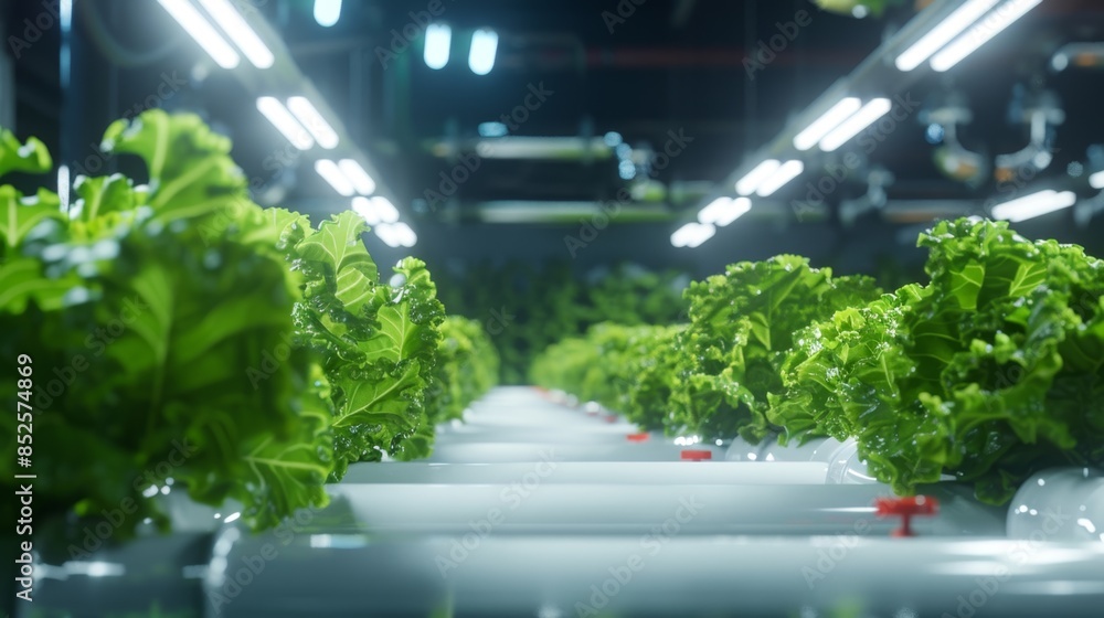The Hydroponic Lettuce Farm