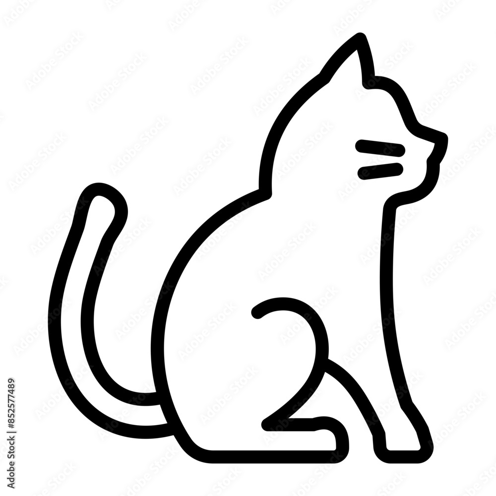 Obraz premium Cat Icon