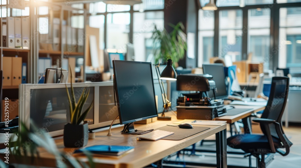 A space where creativity flows. Still life shot of a modern office space. A space where creativity flows. Still life shot of a modern office space.
