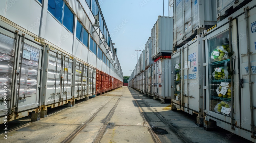 Refrigeration chamber for food storage Refrigeration chamber for food storage