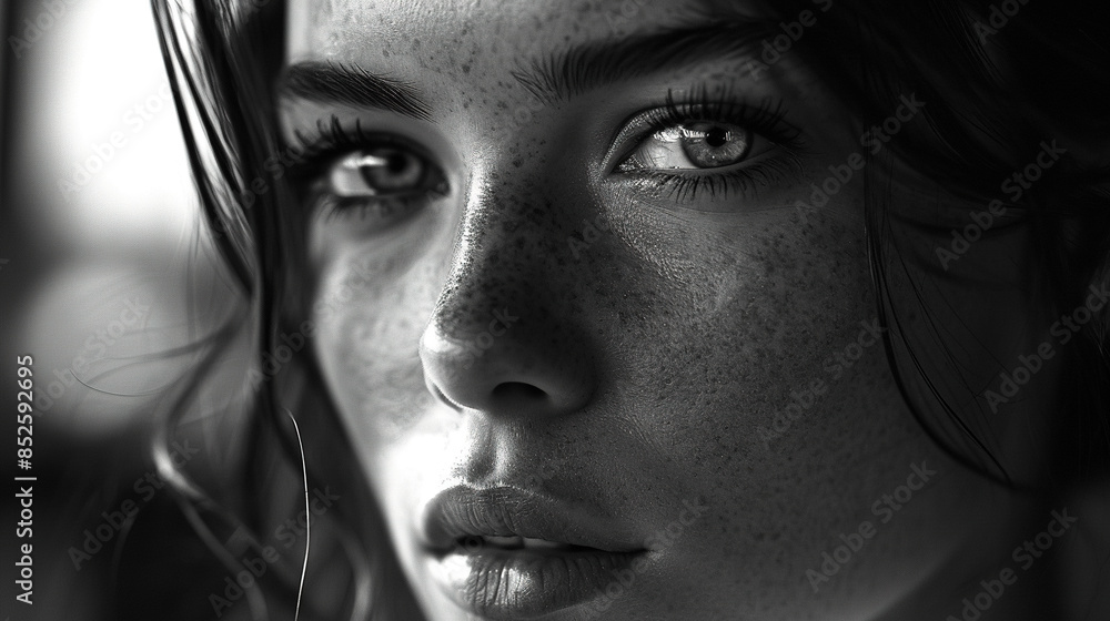 black and white women portrait black and white women portrait