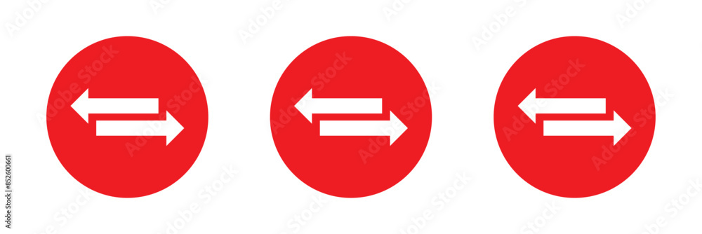 Transfer icon. Exchange arrow icon, vector illustration Transfer icon. Exchange arrow icon, vector illustration