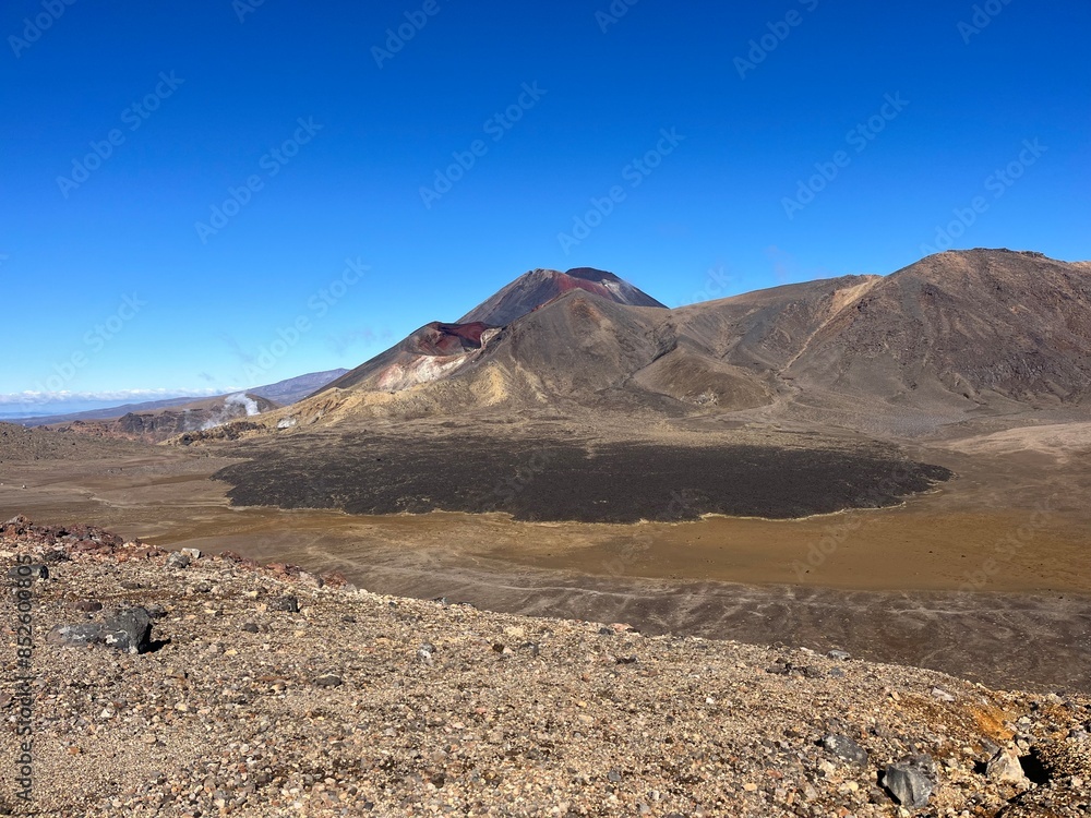Tongariro Alpine Crossing, Tongariro National Park, North Island of New Zealand Tongariro Alpine Crossing, Tongariro National Park, North Island of New Zealand
